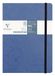 Clairefontaine 793424C Nomaddict (ex Age Bag) Genaaid Notitieboek Elastiek My.Essential Blauw - A5 14,8x21 cm - 192 Pagina's Genummerd Kleine Ruitjes - Ivoorkleurig Papier 90 g - Omslag Karton