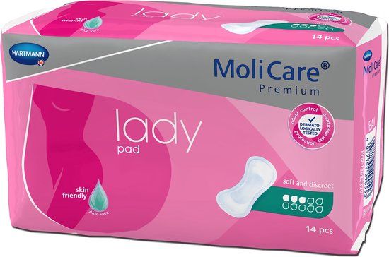 Hartmann Molicare Premium Lady Pads 3 druppels - Mini - 14 stuks