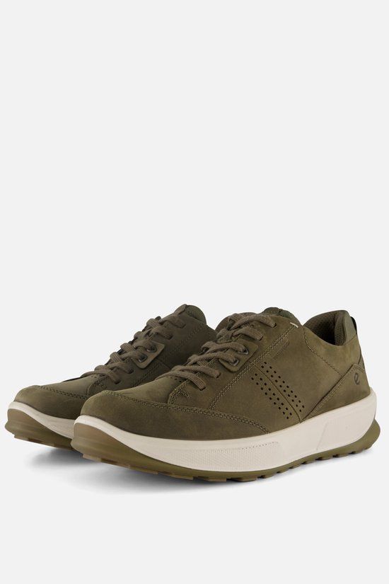 Ecco Byway 2.0 Sneakers groen Nubuck - Maat 42