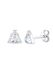 Elli Oorstekers voor dames, 925 sterling zilver, zirkonia