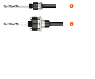 Rotec QL-adapter 6-knt. 9 ø14-30