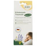 GRÜNSPECHT Kruidenpads "Traumzeit" voor een goede nachtrust, rustgevend en ontspannend, starterset met 3 geurpads en stoffen tas voor de pols (1502-V1)