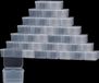 Shenzhen Haorui Industrial Technology Co., Ltd. Boîtes de rangement petites 50 x 50 x 35 mm - Lot de 36 pièces - Boîtes en plastique avec couvercle - Boîte à bijoux transparente - Organiseur pour accessoires de bricolage