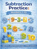 Subtraction Practice: Numbers 1-10: Early Math Confidence Series- Level 2