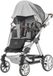 Merkloos ShineSafe Bite 3in1: zonwering, insectenbescherming en slaapdoek voor kinderwagens en buggy's, grijs
