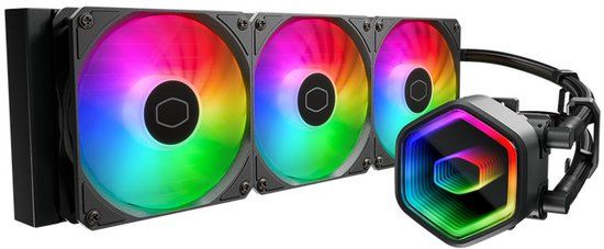 Cooler Master MasterLiquid 360 Core II - 360MM - CPU waterkoeling - Zwart