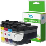 Brother set de quatre couleurs de cartouches d'encre pour DCP-J1100DW et MFC-J1300DW