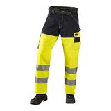 JAK 11106 High Vis Werkbroek | Geel/Navy | 56R (38/32)