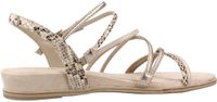 Tamaris Dames 1-28103-42 Platte Sandalen Nude Comb 40 EU