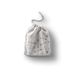 Bonamaison Sacs en coton imprimés à cordon, sac à provisions, réutilisable, écologique, pliable, taille : 30 x 40 cm