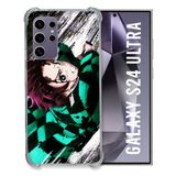 Cokitec Samsung Galaxy S24 Ultra hoesje - Demon Slayer Tanjiro