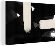 Canvas Schilderij Abstract Pastel Minimalisme 60x40 cm - Wanddecoratie