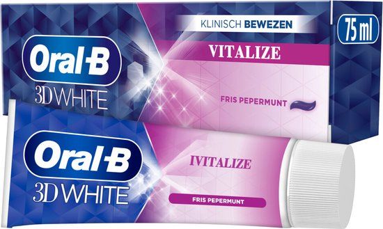 Oral-B 3D White Vitalize Tandpasta - 75 ml