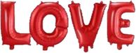 Folat - Folie letters love rood 36cm lucht
