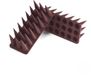Offgridtec Pack Van 20 Duivenafstotende Spikes, 6 M Vogelafstotende Spikes, Kattenbescherming Voor Balkon, Vensterbank, Schutting, Dak, Eenvoudig Te Installeren, Weerbestendig, Uv-Bestendig - Bruin