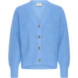 Fransa Damesvest Kamia 1 L Della Robbia Blauw Katoen