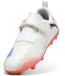 Puma Kindervoetbalschoenen Future 8 Play V FG/AG Wit Maat 28