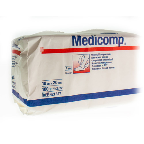 Medicomp 10X20Cm N/Ster 4L 100Stuk