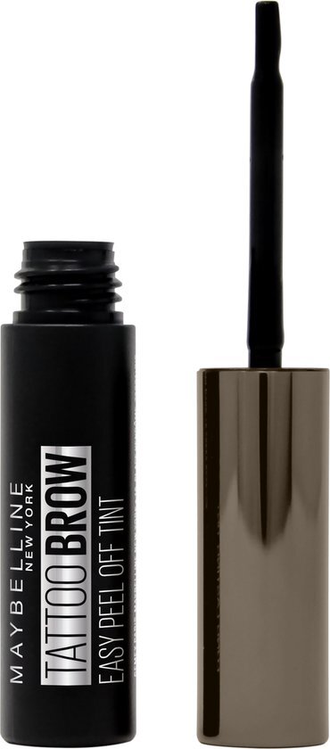 Maybelline Tattoo Brow Peel-Off Gel - 25 Chocolate Brown - Bruin - Langhoudende Peel-Off Wenkbrauwgel