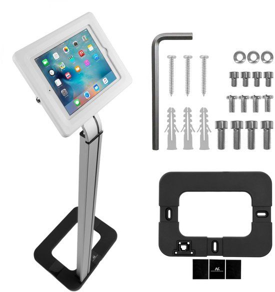 Maclean MC-645 Vloerstandaard voor Tablet (9.7-10.1 inch) - Zwart