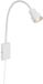 B.K.Licht BRILONER Tusi - Wandlamp bedlamp - touch functie - metaal - 5W - 400Lm - 3.000K - wit