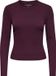 ONLY MATERNITY ONLY - OLMVAL L/S O-NECK TOP JRS - Dames - Lange mouwen shirts - Maat L - Fig - Herfst/Winter 2026