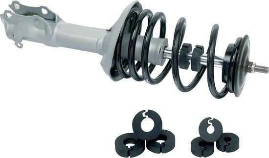 MHW Styling Veerwegbegrenzers 22,5mm 'Light&Easy' - set à 8 stuks - Zwart