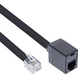 Inline 18835 Câble téléphonique Noir 5 m