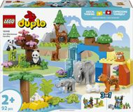 LEGO DUPLO Stad 3-in-1 families van wilde dieren - 10446