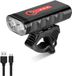 P2R Selection P2R LG-PL1000 USB Phare de vélo Aluminium Noir 1000 lm