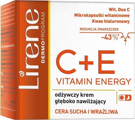 Lirene DR IRENA ERIS Vitamine Energie C+E diep hydraterende crème 50ml