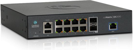 Cambium Networks cnMatrix EX2010 Managed L2/L3 Gigabit Ethernet Switch