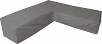 Eurotrail Waterdichte Hoes voor L-vormige Loungeset, Hoekbank, Cantonic 270x270cm, Grijs