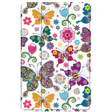 NONE Apple iPad Air 4/5 10.9 Flap Cover Vlinders Kleurrijke tablet Apple Case