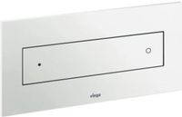 Viega Visign Bedieningspaneel closet/urinoir Wit Dual flush Rechthoek