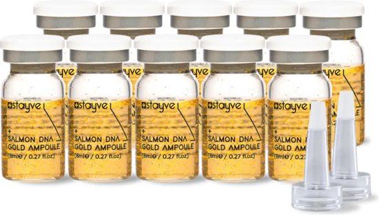 Stayve Zalm DNA Gold / Polynucleotide / 10x 8ml ampullen met 2x doseerdop