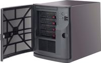 Supermicro CSE-721TQ-350B Computerbehuizingen Zwart