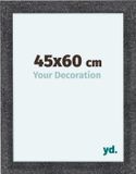 yd. Cadre photo 45x60 cm Gris balayé MDF Como