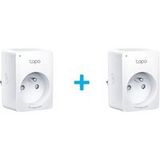 TP-Link Set van 2 slimme stekkers Tapo P110M met wifi en verbruiksmeting Wit