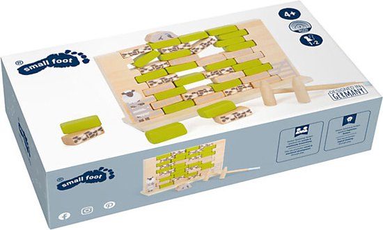 Small Foot Houten Wiebel Muur Spel - 4+ jaar