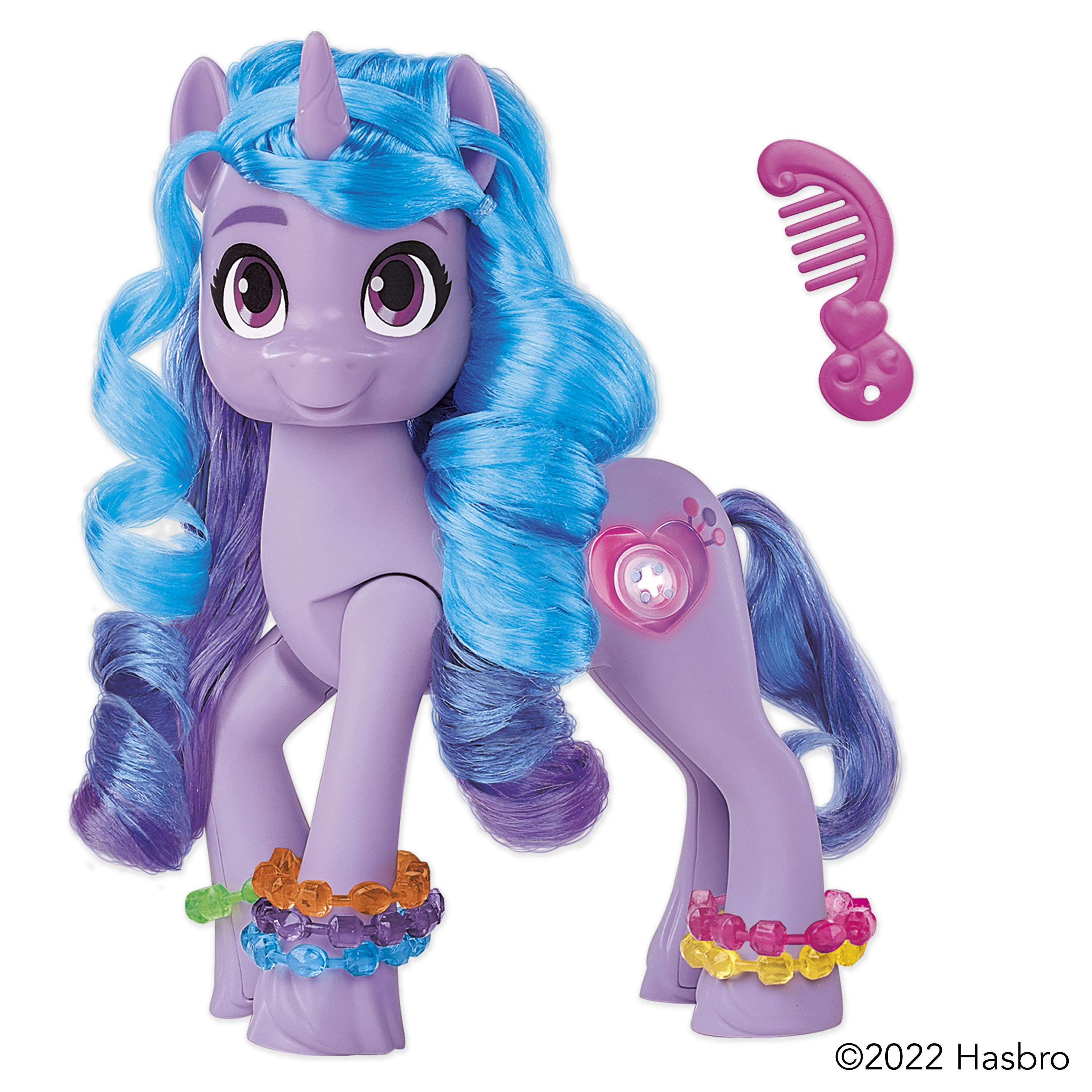 My Little Pony Stralende Izzy Moonbow - Speelfiguur - 5+ jaar
