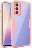 Techsuit Hoesje geschikt voor Samsung Galaxy A54 - ColorVerse 360 Case met Screenprotector - Roze