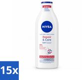 Nivea Repair & Care Bodylotion - 400 ml - Voordeelverpakking - 15 stuks