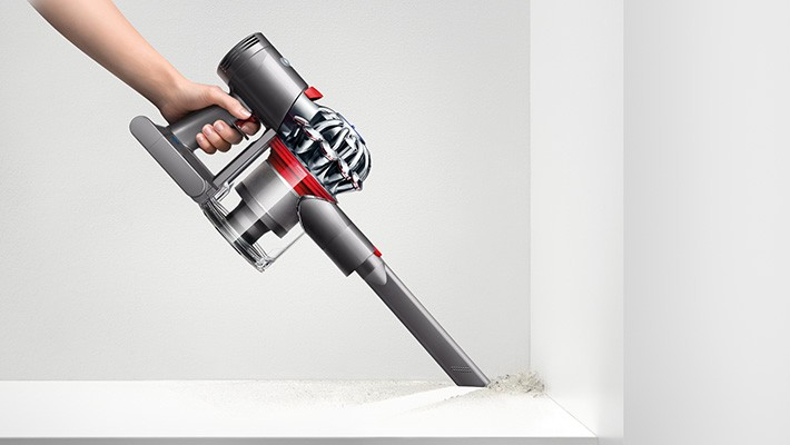 Dyson V7 Absolute blauw rood zilver kruimeldief kopen