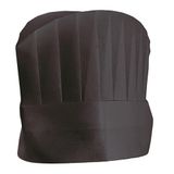 Garcia de Pou Chef's Hoed Rond Top in Doos, 20 cm, Airlaid, Zwart