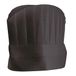 Garcia de Pou Chef's Hoed Rond Top in Doos, 20 cm, Airlaid, Zwart