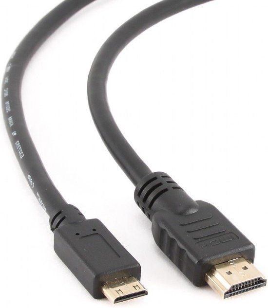 Cablexpert CC-HDMI4C-6 - Mini HDMI 1.4 / 2.0 Kabel - 1.8 m - Zwart