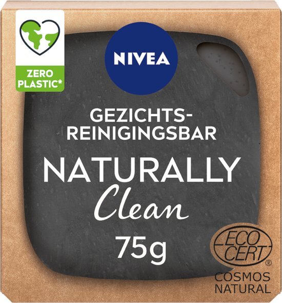 Nivea Naturally Clean Zuiverende Scrub Reinigingsbar