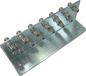 TRIAX 11-pin with F-connectors on both sides, 1 piece.