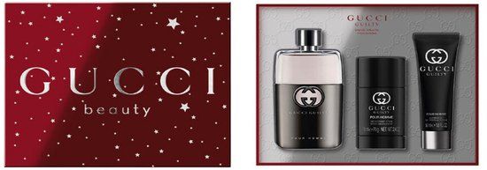 Gucci Guilty Pour Homme 90ml Edp + Showergel + Deostick 75ml Geschenkset